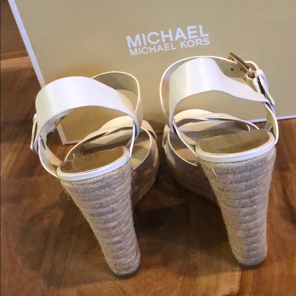 Michael Kors sandals Viola Espadrille vanilla - Picture 6 of 8